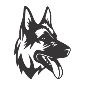 Perro Pastor Alemán (perfil)